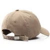 Ball Caps New High Quality Baseball Cap for Men and Women Fashion Cotton Solid Color Hat Washable Casual Snapback Hat Wholesale AA220517