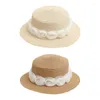 Wide Brim Hats Elegant Rose Camellia SunHat Breathable Hat Summer Holiday Decors Vacation Western Audrey Style