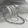 Подвесные ожерелья vsnow спроектировано двойная слоя Полая буква B