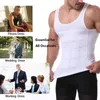Men's Body Shapers Men's Slimming Shapewear Sport Vest Shirt Compression Abdomen Tum Belly Control Burn Sweat Underwear Waist Girdle ABS