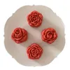 Cake Tools 4PCSSet 30G50G Rose vorm Mooncake Mold Valentines Dag Mold Handdruk Maan Cake Mold Diy Decoratie Bakgereedschap Keuken 230516