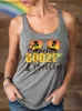 Kadın Tankları Camis Beach Tank Top Kadınlar benimle Kaz Gözlüğü Güneş Gözlüğü Gün batımı Filmi Grafik Silezsiz Gömlek Yaz Alıntı Metin Tees 2023 Yeni Beyaz T230517