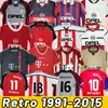 Soccer Jerseys Bayern München Retro Final Zickle Effenberg Elber Pizarro Scholl Matthaus Klinsmann Football Shirts 00 01 02 04 05 10 11 13 14 15 91 93 95 96 97 99 98 00 2014 2014