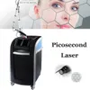 Utilisation en salon Pico Laser Picosecond Machine 1064nm 532nm 755nm supprimer les taches de rousseur Spot Acne Spot élimination de la pigmentation Lazer Beauty Equipment avec 450P