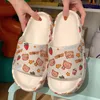 النعال نساء ناعمة ناعمة إيفا Slippers Sandals Summer Beach Fashion Female Indoor Home Home Sandals Slippers Flip Flups Slippers 230516