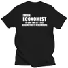 Men's T Shirts Funny Economist T-shirt MBA Student Economy Sweater