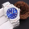 U1 Watches Luxe Mans Automatic Watches Ceramics Full Rostfritt stål Super Luminous Waterproof Relojes de Lujo Para Hombre Sapphire Glass Watch 41mm