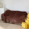 All-Match Designer Filtar Home Soffa Bed Sheet Cover Flanell Warm Throw Filt Four Seasons Soft Fuzzy Plush Fleece Filt för Couch Luxury Halloween Decor