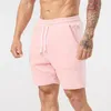 Men's Shorts 2023 Muscular Men's Sports Pants Summer Training Fitness Corduroy Five Cent Casual Running