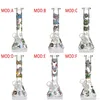 8" glass pipe thick beaker bongs oil rigs water pipes Hookahs 18.8mm joint Ice Catcher bubbler for smoking