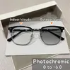 Óculos de sol estilo pochromic myopia coses de luxo com receita médica feminina feminina de moda perto de vistas dioptria de 0 a -6,0
