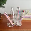 Boîtes de rangement acrylique porte-cosmétique pinceaux de maquillage rouge à lèvres boîte à crayons à sourcils étui à maquillage support de Table organisateur stylo conteneur