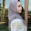 Vêtements ethniques Pulling Style Musulman Femmes Filles Sports Scolaires Instant Soft Hijabs