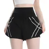 Women's Shorts Women's Workout Double Layer Running Gym Yoga Athetic Casual Summer High Waist Pockets Thick
