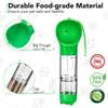 Dog Water Bottle Portable Leak Proof Dog Water Dispenser with Drinking and Feeding Function Lightweight Pet Water Dispenser for Walking and Travel for Dog, Cat