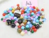 Mélange de perles de pierres précieuses en vrac Jade/agate Turquoise/corail pour la fabrication de bijoux à bricoler soi-même FPPJ vente en gros de pierres précieuses naturelles