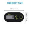 Smart Bracelets Pedometers Single Function 3D Electronic Pedometer Simple Mini Step Counter Walking 3D Digital Pedometer For Exercise Men Women Black 230516