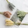 Decoratieve bloemen kunstmatige lavendel planten decoraties voor huis bruiloft diy slinger boeket handwerk nep