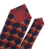 Cravatte Baru Jacquard Bergaris Dasi untuk Pria Wanita Klasik Kotak kotak Leher Bisnis Pernikahan Cocok Bunga Mens gravatas 230517