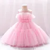 Vestidos de menina gaun ulang tahun pertama balita untuk pakaian bayi perempuan tutu putri batisan payet anak kostum pesta 0 5 230516