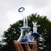 6 "vidro cachimbo de água bong copo de água pesada tubo de água shisha óleo dab plataformas coletor + tigela de 14mm