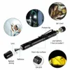 Lampes de poche Torches E5 2x Tactique LED Mini lampe de poche Petite LED Pêche Camping Torche Lumière Lanterne Super Lumineux Penlight Stylo Torche Poche Linterna P230517