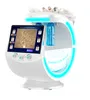 Ice Blue Hydra Oxygen Neo Facial Dermcare Exfoliating Facial Treatment Hydradermabrasion Mask LED PDT Therapy Hydrodermabrasion 6 In 1 Spa Machine