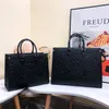 FASHION ONTHEGO M44925 WOMEN luxurys designers bags genuine leather Handbags messenger crossbody shoulder bag Totes louise Purse vutton Crossbody viuton Bag