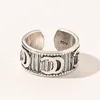 12 -stylowy projektant weselny dla kobiet pierścionki zespołu miłosne pierścionek biżuterii 2023 Nowa luksusowa marka regulowana pierścionka