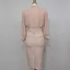 Sukienka różowa biura damska sukienka 2022 Spring proste wysoką talię szyfonowy szwy pięciopunktowy Temperament