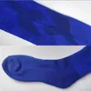 Meias esportivas 1 pares adultos crianças meias de futebol de tubo longo longa meias não -lips de futebol respirável Sports Sports Running Highking Antisweat Sock J230517