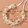 Copricapo Sen Series Smart Flower Headband Wreath Original Wedding Copricapo da sposa Accessori per capelli