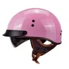 Motorfietshelmen Hoge kwaliteit Halve Face Helmet Men Vrouwen vier seizoenen retro motorcross Racing Casque Moto Capacete Dot goedgekeurd