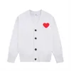 France Fashion Designers Amisweater Sweater Man Woman Am i De Coeur Embroidered a Heart Pattern Cardigan Long Sleeve Clothes Pullover Rkcl