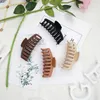 Клипы для волос Barrettes 4pcs Claw Clips 4 -дюймовые нельзя большие крабовые шпильки для женщин тонкие аксессуары для волос Barrette Girls Gifts для женщин 230517