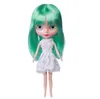 人形30cmのジョイントBJDドールガールのための人形カラーヘアディーメイクヌード人形ドレストイロアップ女の子の子供ギフト230516