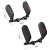 New Car Neck Headrest 360 Adjustable Car U-Shaped Pillow Telescopic Support for Kids Adults Travel Memory Foam Pad Sleeping Cushion