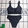 Kvinnors badkläder designer baddräkter sommar sexiga bikinis modebokstäver tryck badkläder högkvalitativa lady baddräkter S-XL