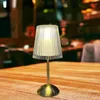 Lampes de table lampe à LED en cristal USB sans fil chambre nordique tactile gradation lumière de bureau protection des yeux barre de nuit El Restaurant