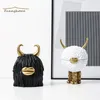 Objets de décoration Figurines Cahaya Dekorasi Rumah Mewah Menyenangkan Bentuk Monster Pot Kunci Baru Aneh Lembut 230517