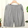 Menshorts Homme Kort jogging Casual Sweatpant Size 6xL Breattable Home Shorts Beach Solid Cotton Striped Troses 230516