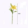 装飾的な花36​​cm 3ヘッド