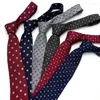 Bow Ties 2023 Brand Fashion Mens Tie Tie Business Robe High Business Dress Suit 7 cm Coldie Cauvre formelle avec boîte-cadeau XC62