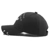 Boll Caps Nya ankomst män kvinnor baseball cap brev broderi par älskare sport snapback hip hop ring kedja mode hattar ep0226 aa220517