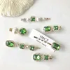 Аксессуары для волос головного убора 1 Set Women Hair Clips Headwear Jewelry Fashion Crystal Accessories для девочек роскошные жемчужины Barrettes Pins Рождественский подарок 230517