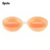 Bras Aedo Thin Under Thick Mold Cup Selfadhesive Invisible Silicone Adjustedstraps Seamless Wireles Nude Bra Sticky 230517