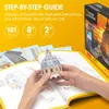 Puzzles 3D CubicFun Puzzles 3D National Geographic Vatican Modèle pour Adultes Enfants Kits de Construction Livret de Voyageur pour la Basilique de San Pietro 230516