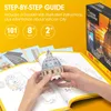 3D Puzzles CubicFun 3D Puzzles National Geographic Vatican Model for Adults Kids Building Kits Traveller Booklet for Basilica di San Pietro 230516