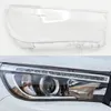 Car Front Glass Lens Headlamp Transparent Lampshade Lamp Shell Lights Housing For Toyota Hilux 2016-2018 Headlight Cover