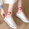 Носки чулочно -носочные моды японский стиль милые носки женщины розовый леопардовый зебра печатный отпечаток длинные повседневные носки Harajuku Cotton Crew Socks P230517